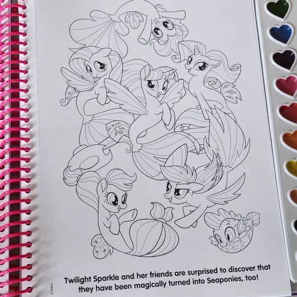 My Little Pony Deluxe Poster Paint & Color Set NWT Gift - Picture 2 of 6